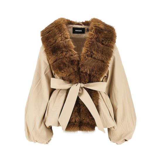 26FW 로테이트 무스탕 115145 Beige