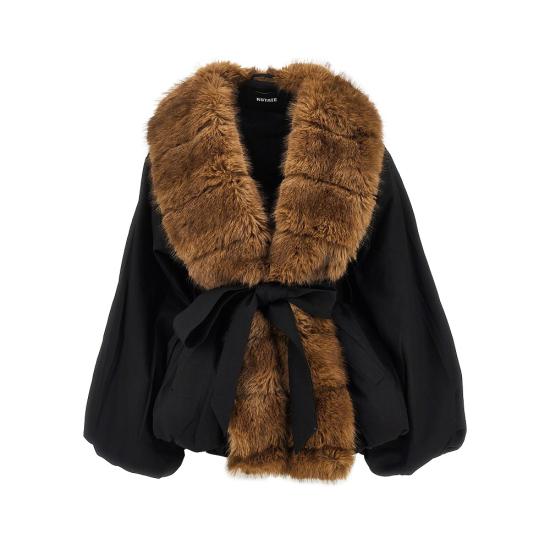 26FW 로테이트 무스탕 115145 Black