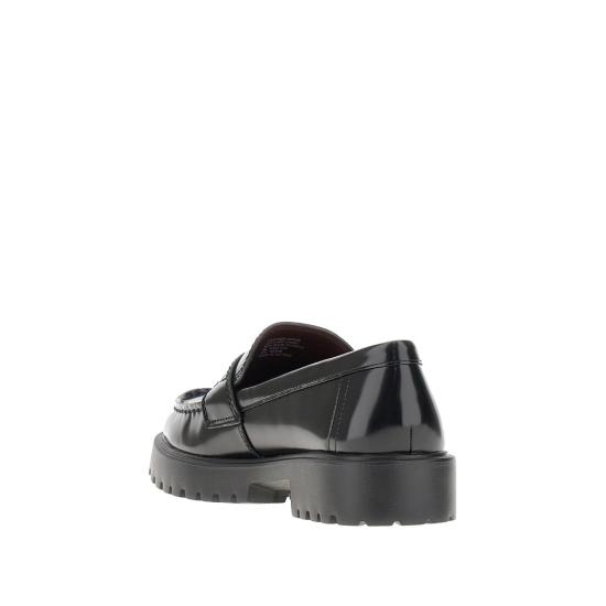 26FW 토리버치 러그 로퍼 163948 Black - TORY BURCH