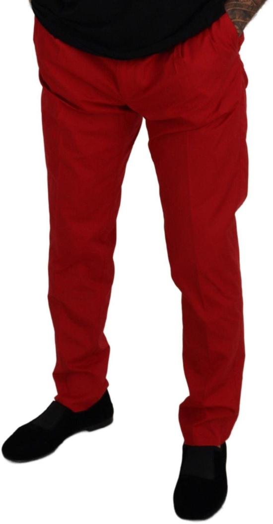 26FW 돌체앤가바나 치노 팬츠 49353928737054 RED - DOLCE & GABBANA
