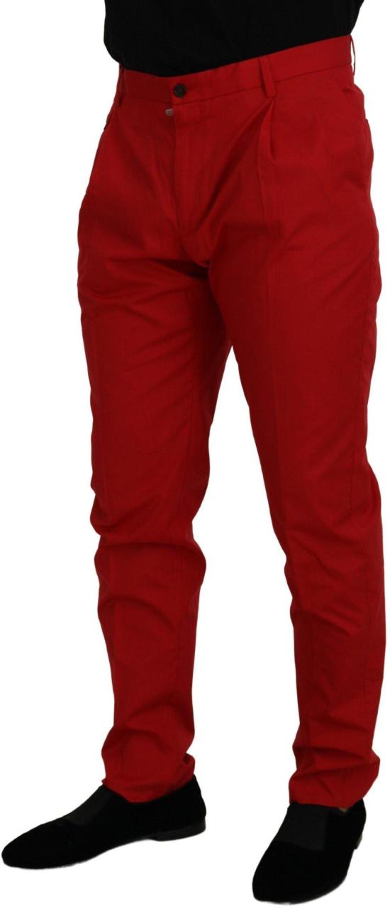26FW 돌체앤가바나 치노 팬츠 49353928737054 RED - DOLCE & GABBANA
