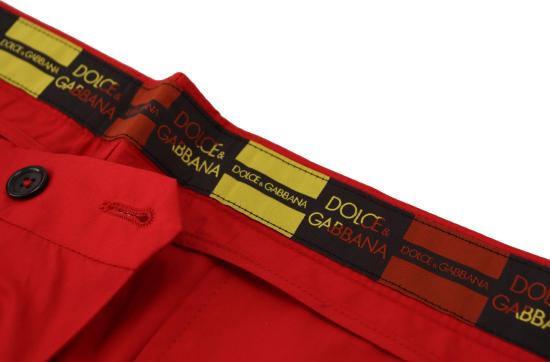 26FW 돌체앤가바나 치노 팬츠 49353928737054 RED - DOLCE & GABBANA