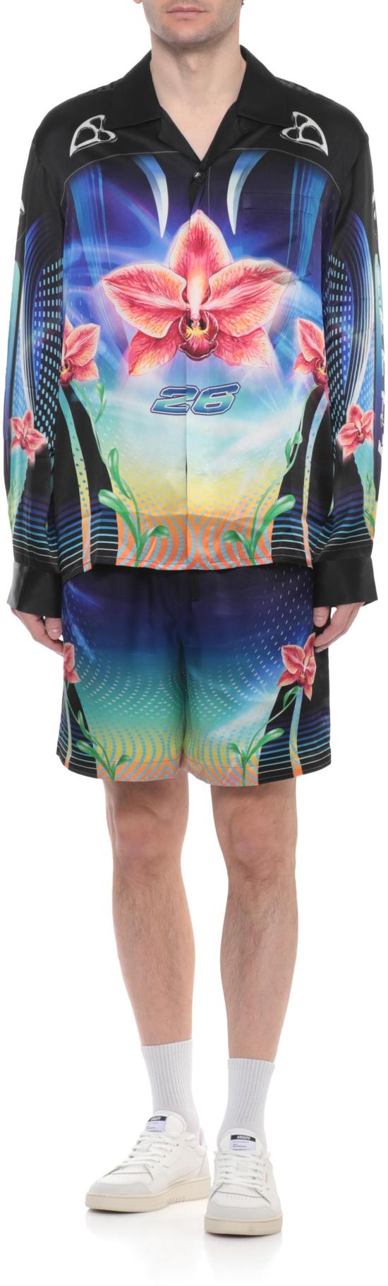 26SS 카사블랑카 셔츠 15785322905886 BLACK - CASABLANCA