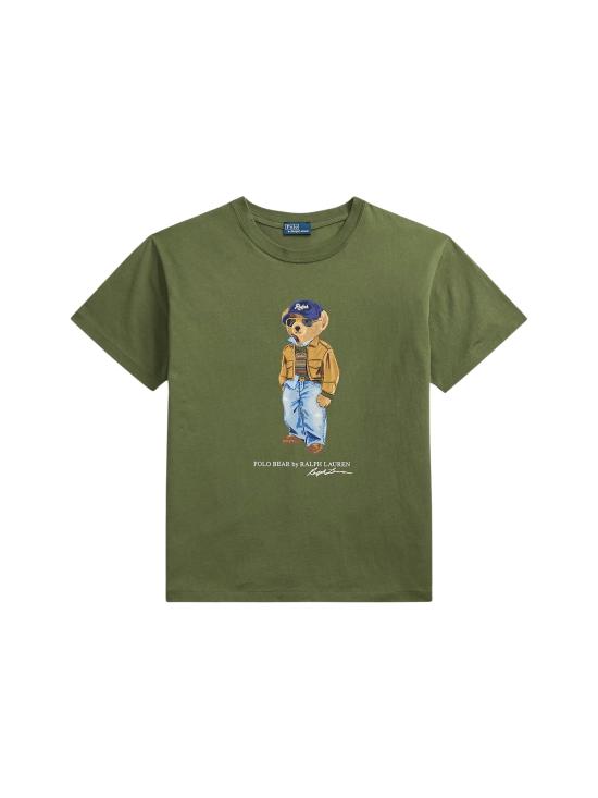 26FW 랄프 로렌 반팔 티셔츠 211B17806 001 GREEN