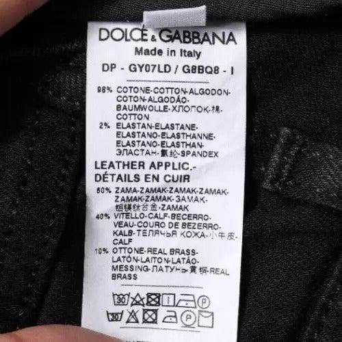26FW 돌체앤가바나 데님 팬츠 9708958056734 BLACK - DOLCE & GABBANA