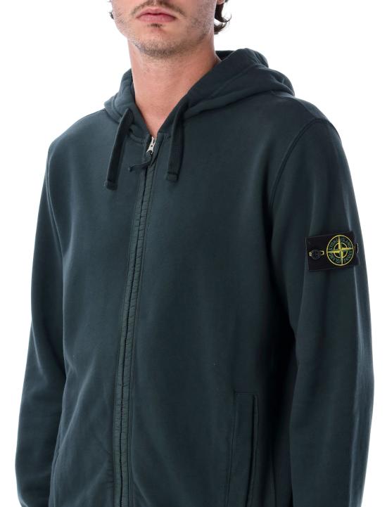 26FW 스톤 아일랜드 후드 티셔츠 S156100067S0A20 V005S VERDE SCURO - STONE ISLAND