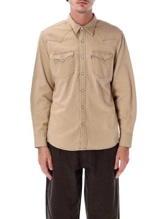 26FW 리바이스 긴팔 셔츠 85744 0128 BEIGE