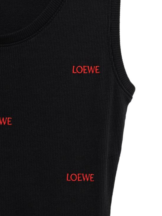 26FW 로에베 반팔 티셔츠 S359Y23XBA 1100 BLACK - LOEWE