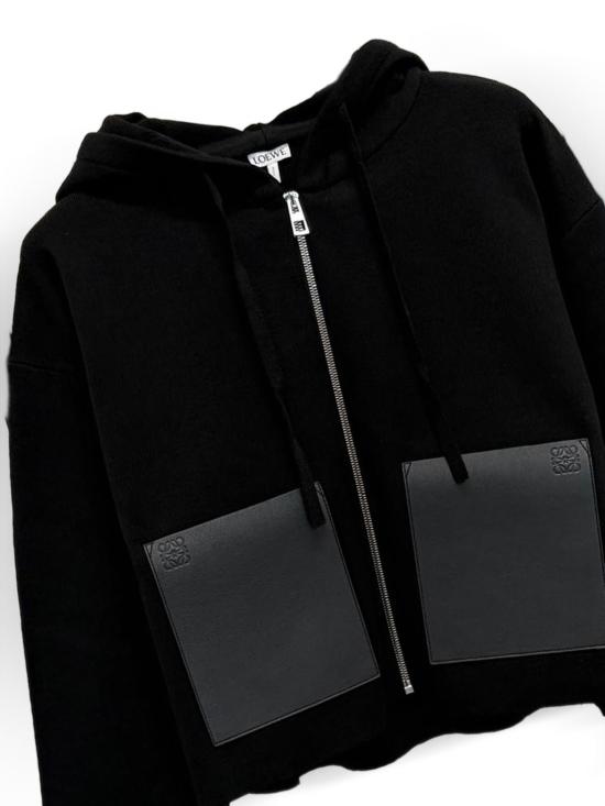 26FW 로에베 후드 티셔츠 S359Y14KJ4 1100 BLACK - LOEWE