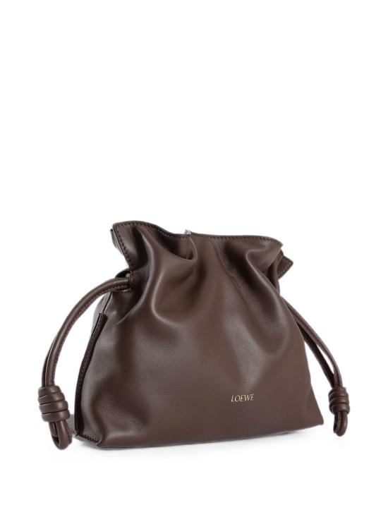 26FW 로에베 나파 카프스킨 미니 플라멘코 클러치 A411FC2XA6 3606 CHOCOLATE - LOEWE