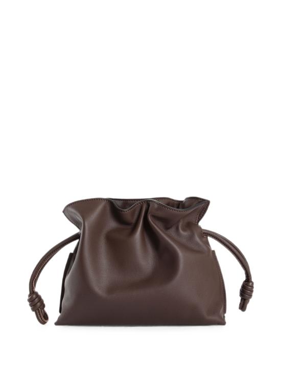 26FW 로에베 나파 카프스킨 미니 플라멘코 클러치 A411FC2XA6 3606 CHOCOLATE - LOEWE