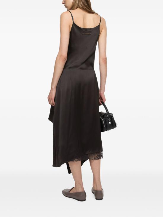 26FW 아크네 스튜디오 미디 원피스 A20963VI ADM BROWN - ACNE STUDIOS