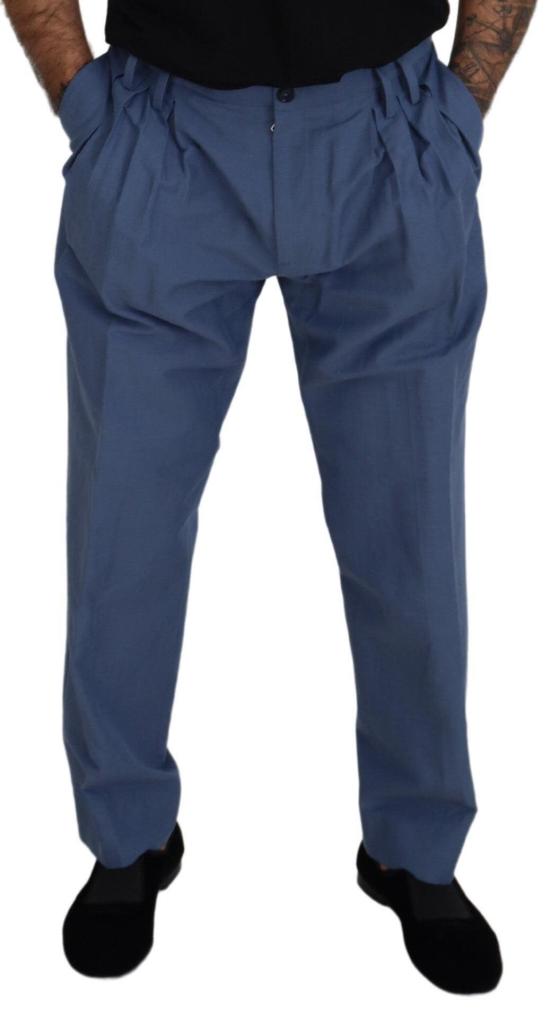 26FW 돌체앤가바나 치노 팬츠 49353948168478 BLUE - DOLCE & GABBANA