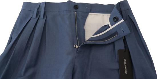 26FW 돌체앤가바나 치노 팬츠 49353948168478 BLUE - DOLCE & GABBANA
