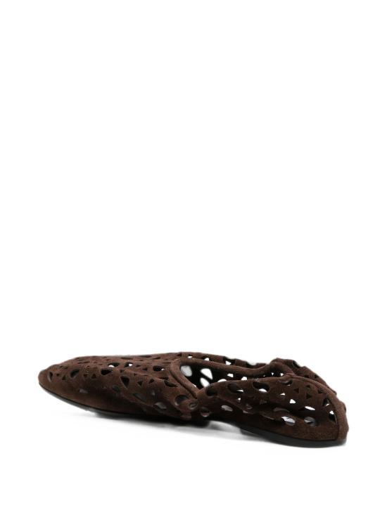26FW 알라이아 플랫 슈즈 AA3A1039I236LE 719 BROWN - ALAIA