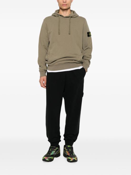 26FW 스톤 아일랜드 후드 티셔츠 S156100048S0A20 V005G GREEN - STONE ISLAND