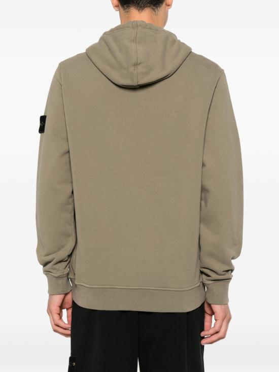 26FW 스톤 아일랜드 후드 티셔츠 S156100048S0A20 V005G GREEN - STONE ISLAND