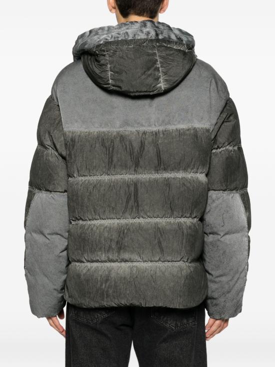 26FW 씨피 컴퍼니 숏패딩 21CMOW115A006369S R90 BLACK - C.P. COMPANY
