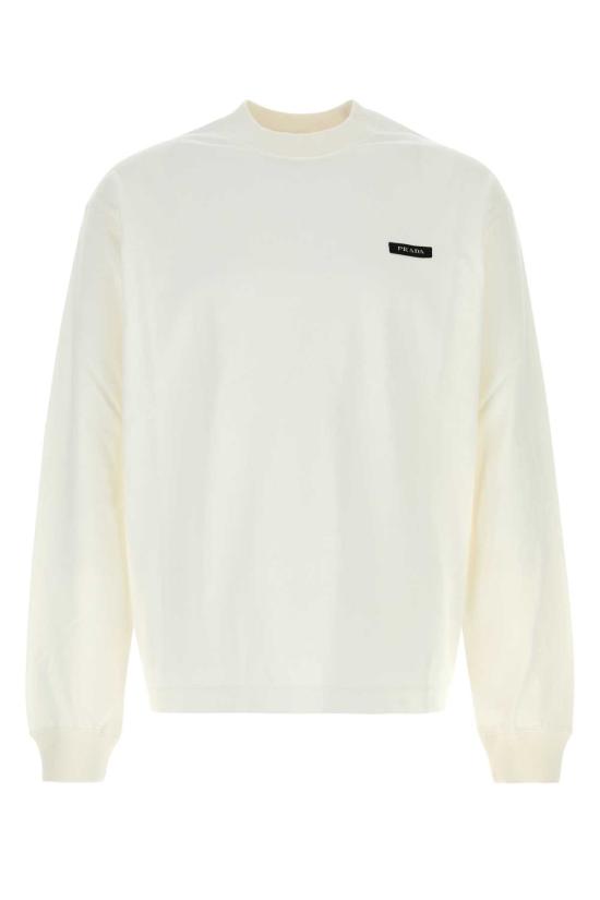 26FW 프라다 스웨터 UJL47DSOOO6281 F0009 WHITE