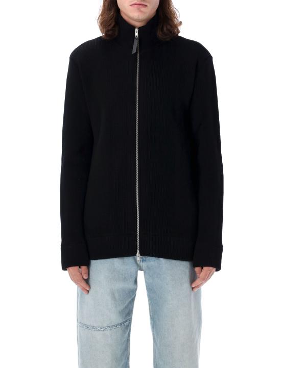 26FW 마르지엘라 니트 집업 가디건 SI1HA0013 S17781900F BLACK