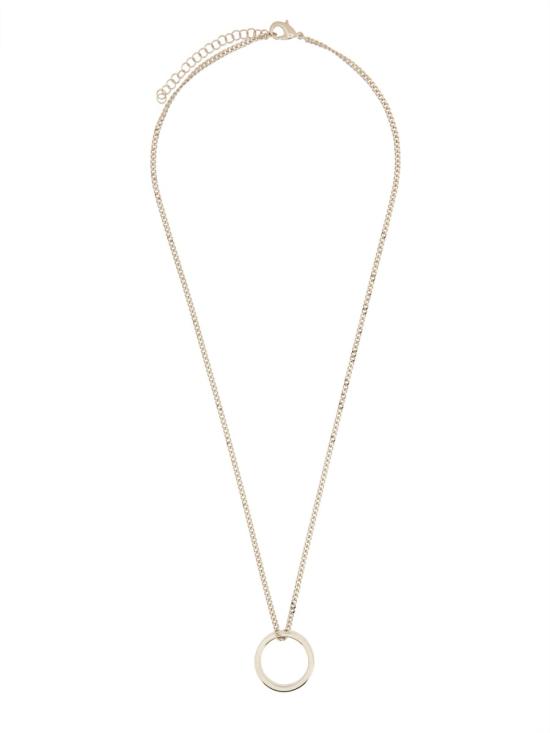  MM6 메종마르지엘라 목걸이/팬던트 SM6UU0048 P7296951 SILVER - MM6 MAISON MARGIELA