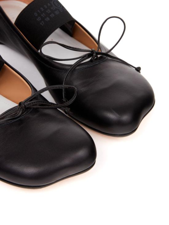  MM6 메종마르지엘라 아나토믹 뉴메릭 발레리나 플랫 슈즈 S59WZ0099 P3628T8013 BLACK - MM6 MAISON MARGIELA