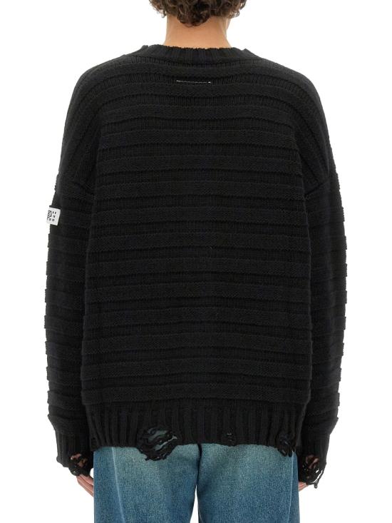  MM6 메종마르지엘라 가디건 SH0HP0005 M13040900 BLACK - MM6 MAISON MARGIELA