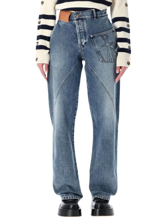 26FW JW앤더슨 스트레이트 팬츠 DT0127 PG1849172 BLUE