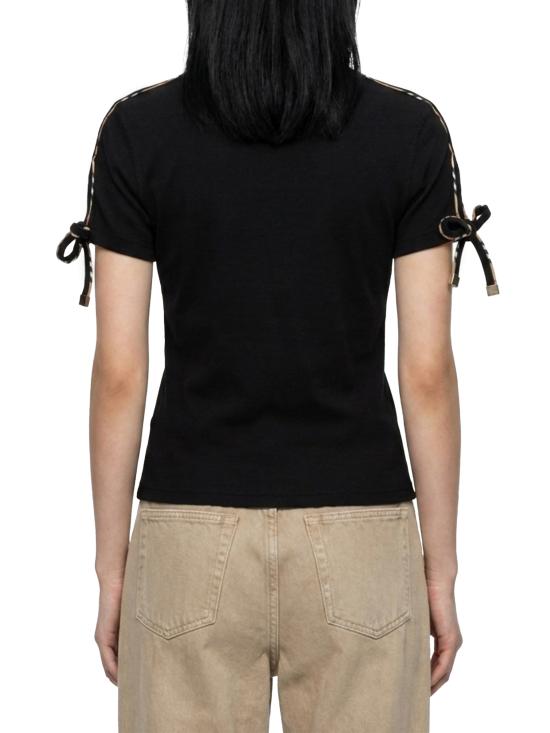 26FW 버버리 반팔 티셔츠 8125951 A1189 BLACK - BURBERRY