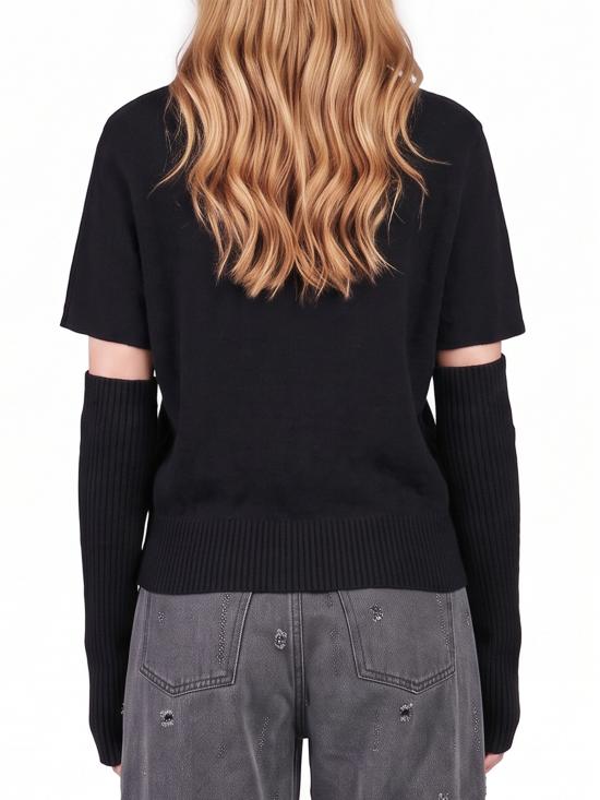 26FW 페데리카 토시 스웨터 32009352 29 BLACK - FEDERICA TOSI