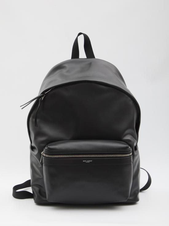 26FW 생로랑 CITY 시티 클래식 로고 백팩 534967AAE8M 1000 BLACK