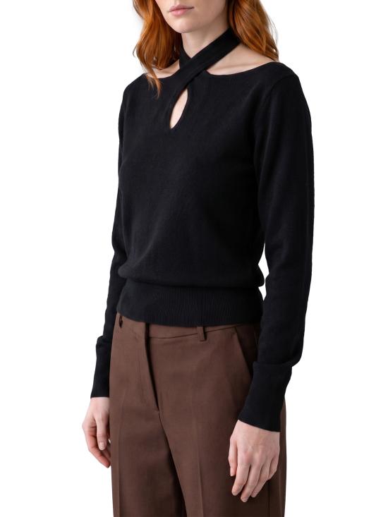 26FW 페데리카 토시 스웨터 32010352 29 BLACK - FEDERICA TOSI