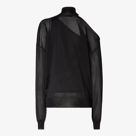26FW 펜디 스웨터 FZXF68B1ID F0QA1 BLACK - FENDI