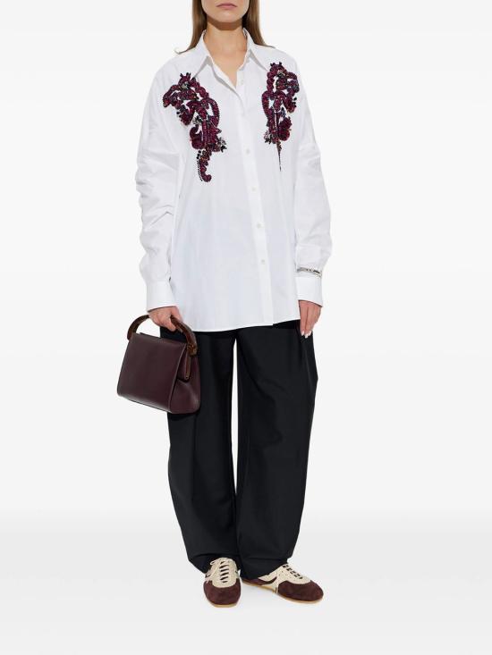 26FW 드리스 반 노튼 셔츠 01307144433 001 WHITE - DRIES VAN NOTEN