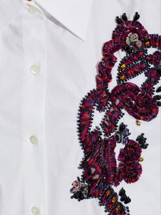 26FW 드리스 반 노튼 셔츠 01307144433 001 WHITE - DRIES VAN NOTEN
