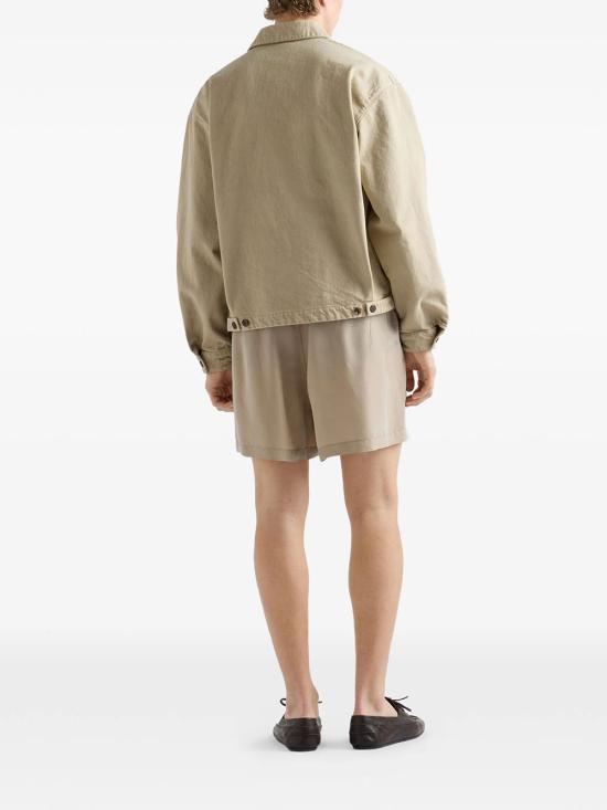 26FW 프라다 봄버 자켓 GEB316SOOO1954 F0630 NUDE NEUTRALS - PRADA