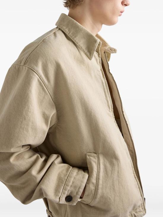 26FW 프라다 봄버 자켓 GEB316SOOO1954 F0630 NUDE NEUTRALS - PRADA