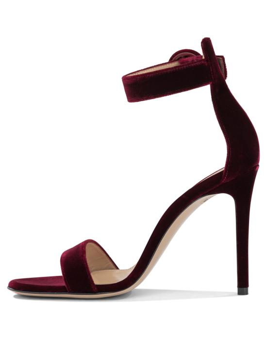26FW 지안비토로시 샌들 G6109615RICVELSYRA BORDEAUX - GIANVITO ROSSI
