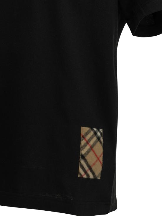 26FW 버버리 반팔 티셔츠 8132921 BLACK - BURBERRY