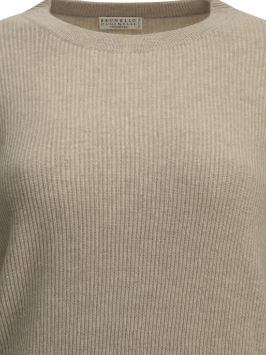 26FW 브루넬로 쿠치넬리 캐시미어 스웨터 M12175400C9731 BEIGE - BRUNELLO CUCINELLI