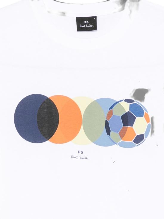 26FW PS 바이 폴스미스 반팔 티셔츠 M2R011RWP607101 WHITE - PS BY PAUL SMITH
