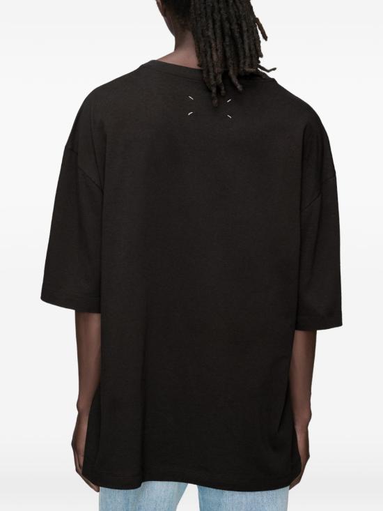 26FW 마르지엘라 반팔 티셔츠 S50GC0737S24607855 BLACK - MAISON MARGIELA
