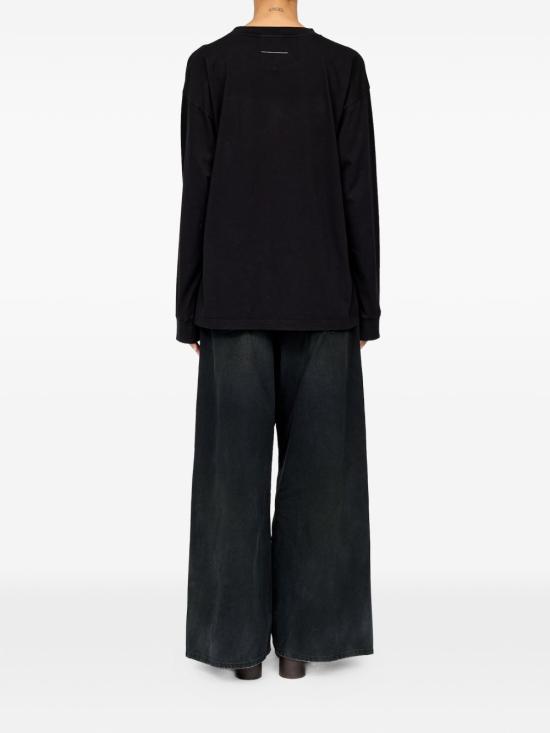 26FW MM6 메종마르지엘라 반팔 티셔츠 S52GC0370M20258900 BLACK - MM6 MAISON MARGIELA