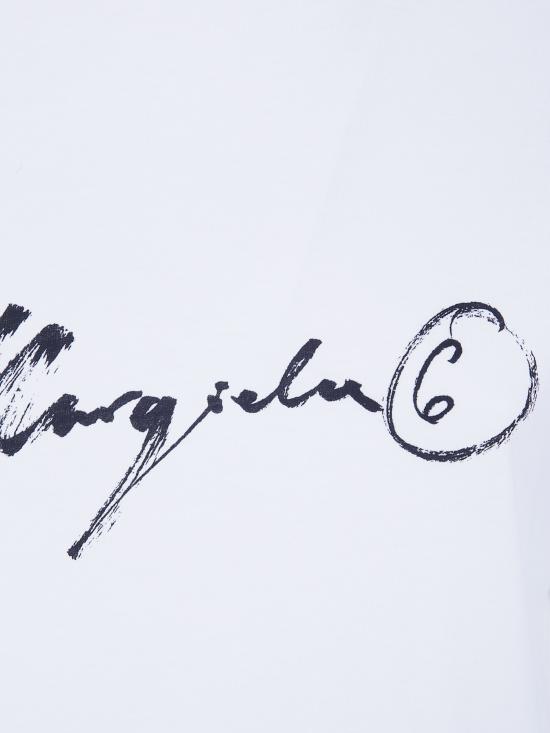 26FW MM6 메종마르지엘라 반팔 티셔츠 S52GC0368M20258101 WHITE - MM6 MAISON MARGIELA