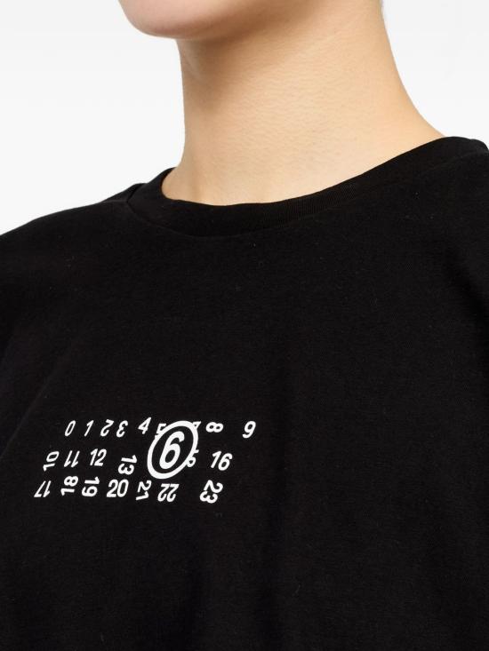 26FW MM6 메종마르지엘라 반팔 티셔츠 S52GC0369M20258900 BLACK - MM6 MAISON MARGIELA