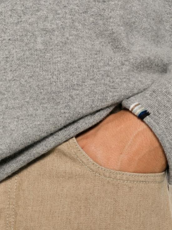 26FW 익스트림캐시미어 스웨터 493PAOLO209 GREY - EXTREME CASHMERE
