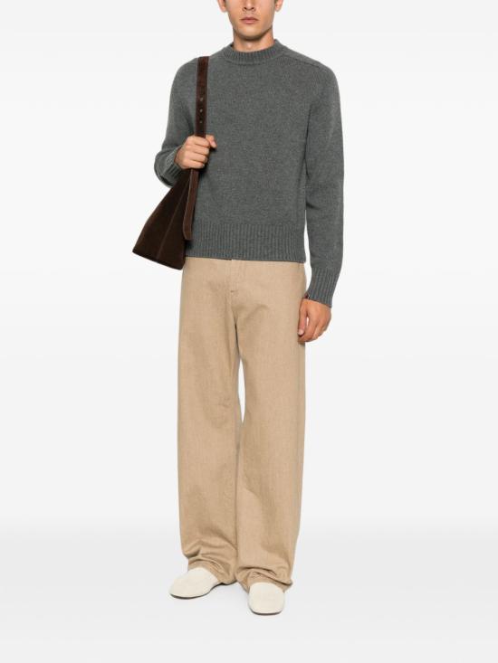26FW 익스트림캐시미어 스웨터 123BOURGEOIS098 GREY - EXTREME CASHMERE