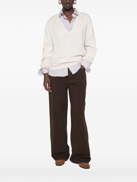 26FW 익스트림캐시미어 스웨터 492BEN213 WHITE - EXTREME CASHMERE