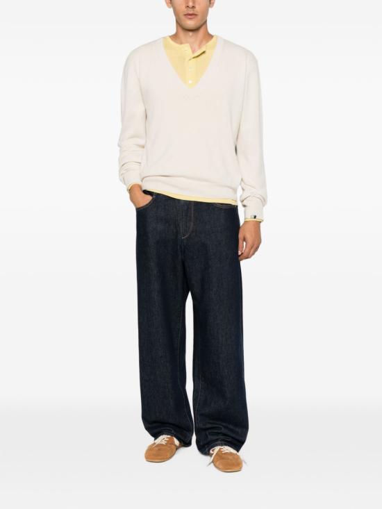 26FW 익스트림캐시미어 스웨터 492BEN213 WHITE - EXTREME CASHMERE