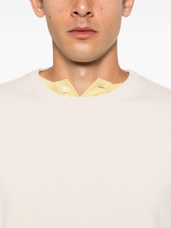 26FW 익스트림캐시미어 스웨터 493PAOLO213 WHITE - EXTREME CASHMERE
